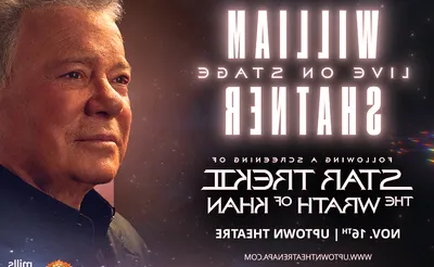 William Shatner Live After a Screening of Star Trek II: Wrath of Khan
